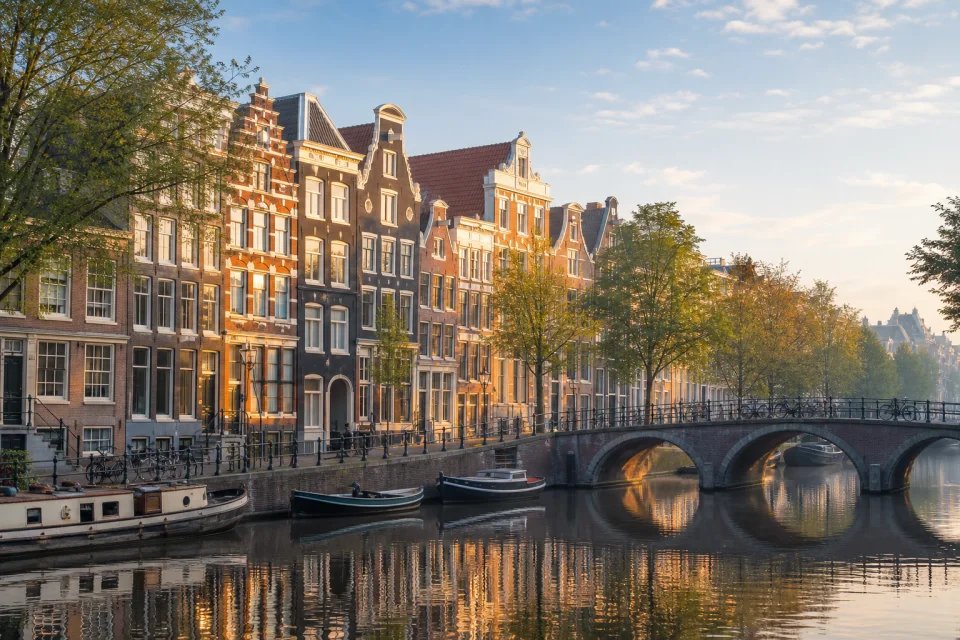 Amsterdam, Hollanda kanalları